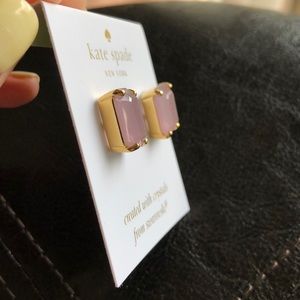 kate spade Jewelry - Kate Spade Swarovski Crystal Pink Stud Earrings kate spade Jewelry - Kate Spade Swarovski Crystal Pink Stud Earrings
